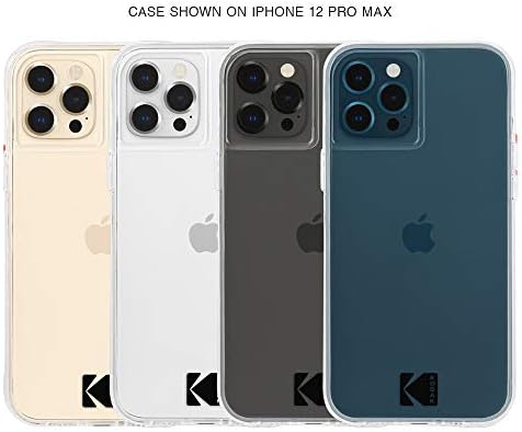 Case-Mate - Kemény Bőr Pénztárca Tok - tok iPhone 12 Pro Max (5G) - Tartja 4 Kártyák + Készpénz - 6.7 Inch - Fekete