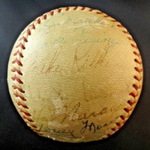 1960-as Detroit Tigers Aláírt Baseball 25 Aláírás Kaline Wilson - Dedikált Baseball