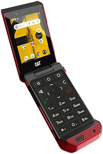 Nakedcellphone Esetben a MACSKA S22 Flip Telefon, Vékony, Kemény Héj Védő Fedelet - Piros