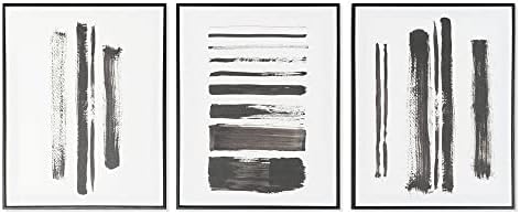 DKD lakberendezés Absztrakt Kép (40 x 3 x 50 cm) (3 Db) (Hivatkozás: S3017813)
