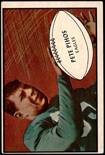 1953 Bowman 73 Pete Pihos Philadelphia Eagles (Foci Kártya) VG Sasok Indiana