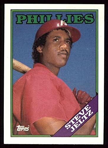 1988 Topps 126 Steve Jeltz Philadelphia Phillies (Baseball Kártya) NM/MT Phillies