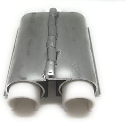 Alumínium Snap On Zsanér KÉSZLET MŰANYAG Ajtók, Nyílások vagy Gates, vagy Hideg Keretek 1/2 PVC (1 Csomag) Rozsdamentes