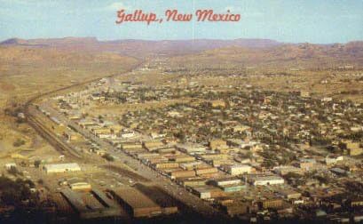 Gallup, Új-Mexikó, Képeslap