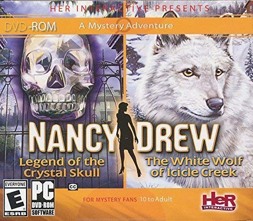 Nancy Drew 2 Csomag Crystal Skull & Fehér Farkas