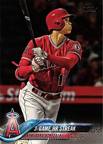 2018 Topps Frissítés Baseball US189 Shohei Ohtani Kiemeli Kártya