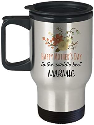Boldog anyák napját Kávés Bögre Ajándék Marmie C1TM Aranyos Virágos Nők Tea Csésze Virágok Menni Hordozható Újdonság