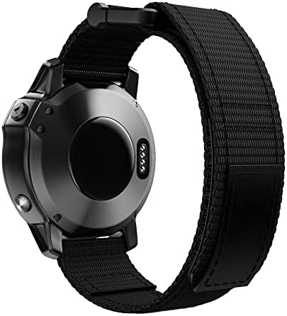 BEFIA Watchband Pántok A Garmin Fenix 5x/6x/6/5 935 22mm 26mm Fonott Nylon Hurok Állítható Csere