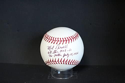 Mel Parnell Aláírt (MINT 1949-51) Baseball Autogramot Auto PSA/DNS AM48697 - Dedikált Baseball