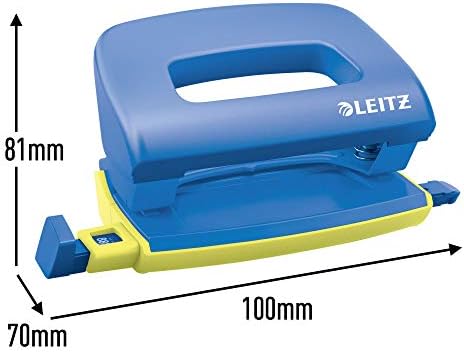 Leitz Mini Tűzőgép & Lyukasztó Készlet, Vágott vagy Ütés akár 10 Lap, magában Foglalja a Staples, a Városi Tartomány