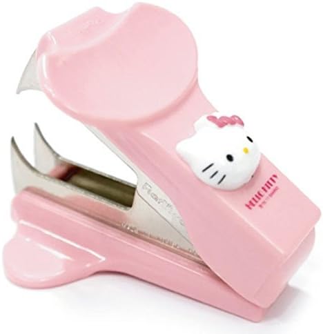 Hello Kitty Vágott Eltávolító Rózsaszín Gyerek Aranyos Kislány Ajándék Tűzőgép Asztal Irodai Tini