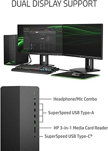2022 HP TP01 Pavilon Üzleti Asztali Intel 6-Core i5-10400F 16GB RAM, 256 gb-os PCIe SSD 1 tb-os HDD NVIDIA GeForce GTX