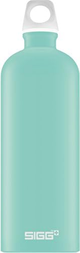 SIGG - Alumínium Víz Üveg - Tiszta Gleccser Touch - A Csavaros Kupakkal - Szivárgásmentes - Könnyű - BPA Mentes - Türkiz