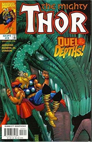 Thor (Vol. 2) 3 VF ; Marvel képregény | Dan Jürgens - John Romita Jr