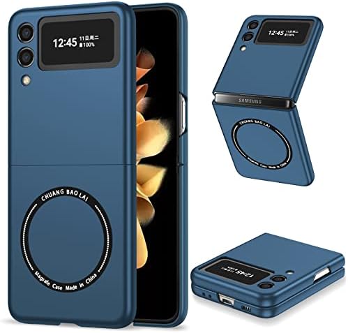 FLURIKA tok Samsung Galaxy Z Flip 3 5G az Esetben Kompatibilis a MagSafe Töltő Puha Szilikon Ultra Vékony Védő Telefon