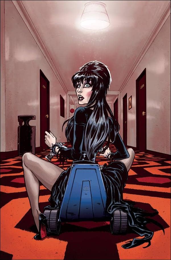 Elvira a Horrorland 2H VF/NM ; Dinamit képregény | 1:25 változat