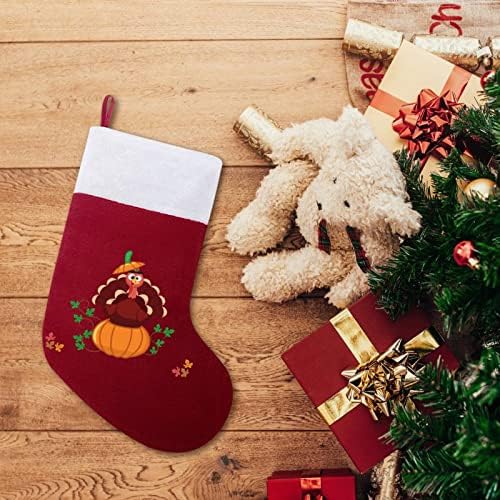Hálaadás Tök Karácsonyi Lóg Harisnya, Zokni karácsonyfa Kandalló Holiday Home Decor