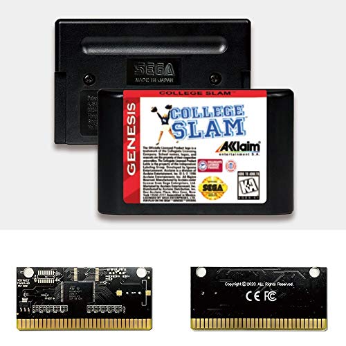 Aditi Főiskola Slam - USA Címke Flashkit MD Electroless Arany PCB Kártya Sega Genesis Megadrive videojáték-Konzol (Régió-Mentes)
