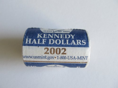 2002 P Kennedy Fél Dollár Rolls TŐLÜNK Menta 20 Fele Érmék