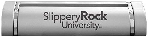 LXG, Inc. Slippery Rock University of Pennsylvania-Desk névjegykártya tartó -Ezüst