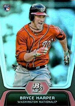2012 Bowman Platinum Baseball 56 Bryce Harper Újonc Kártya