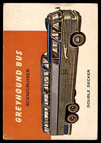 1954 Topps 144 Greyhound Busz Scenicruiser (Kártya) VG